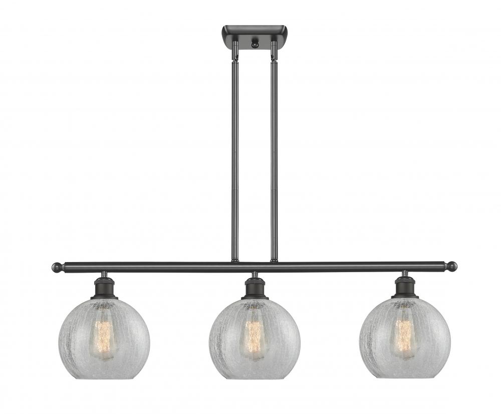 Athens - 3 Light - 36 inch - Oil Rubbed Bronze - Stem hung - Island Light