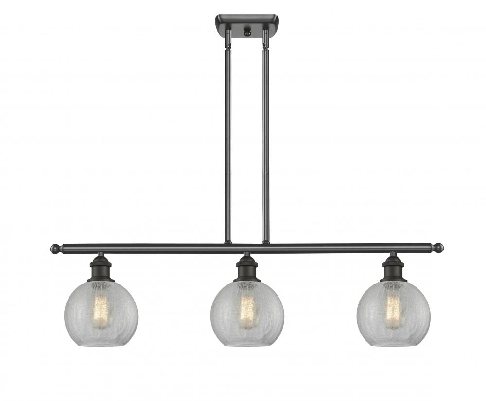 Athens - 3 Light - 36 inch - Oil Rubbed Bronze - Stem hung - Island Light