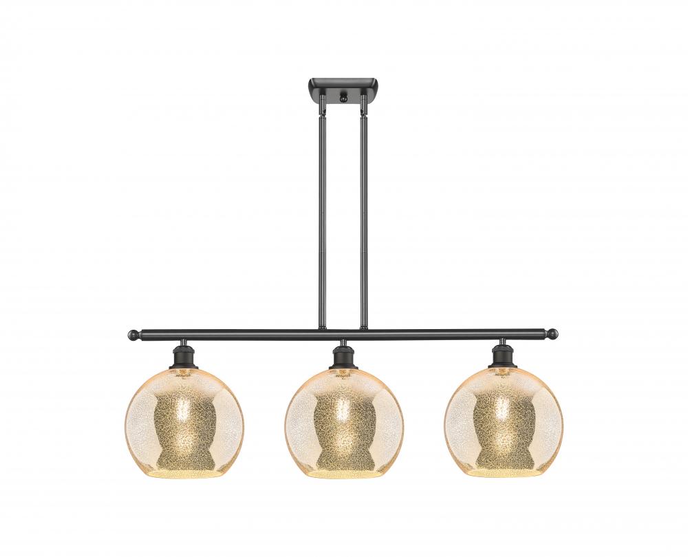 Athens - 3 Light - 37 inch - Oil Rubbed Bronze - Stem Hung - Island Light