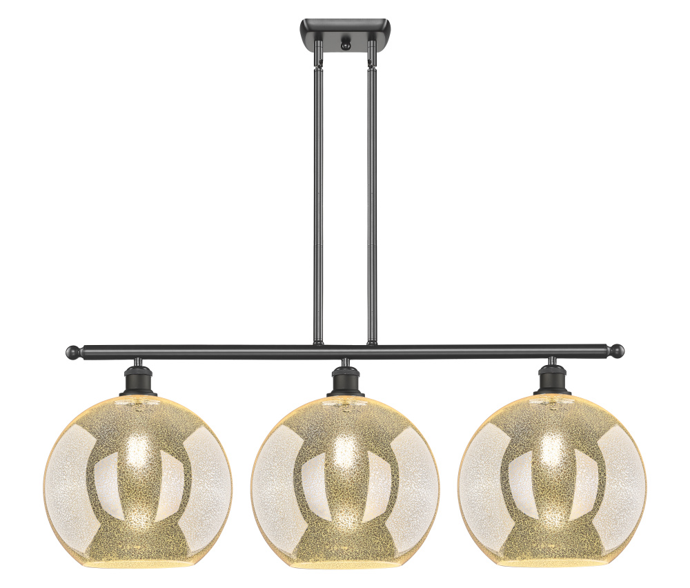 Athens - 3 Light - 38 inch - Oil Rubbed Bronze - Stem Hung - Island Light