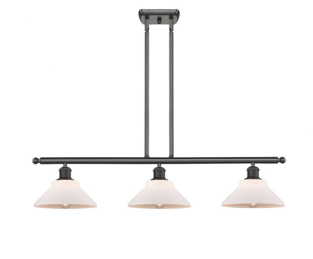 Orwell - 3 Light - 36 inch - Oil Rubbed Bronze - Stem hung - Island Light