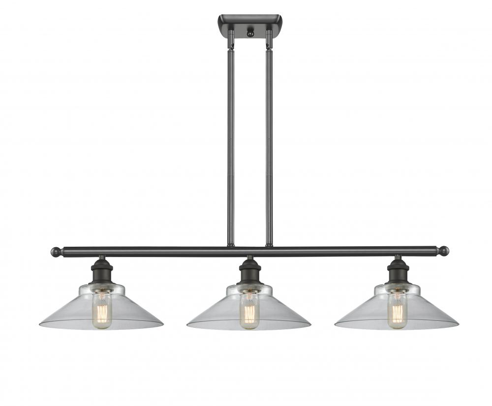 Orwell - 3 Light - 36 inch - Oil Rubbed Bronze - Stem hung - Island Light