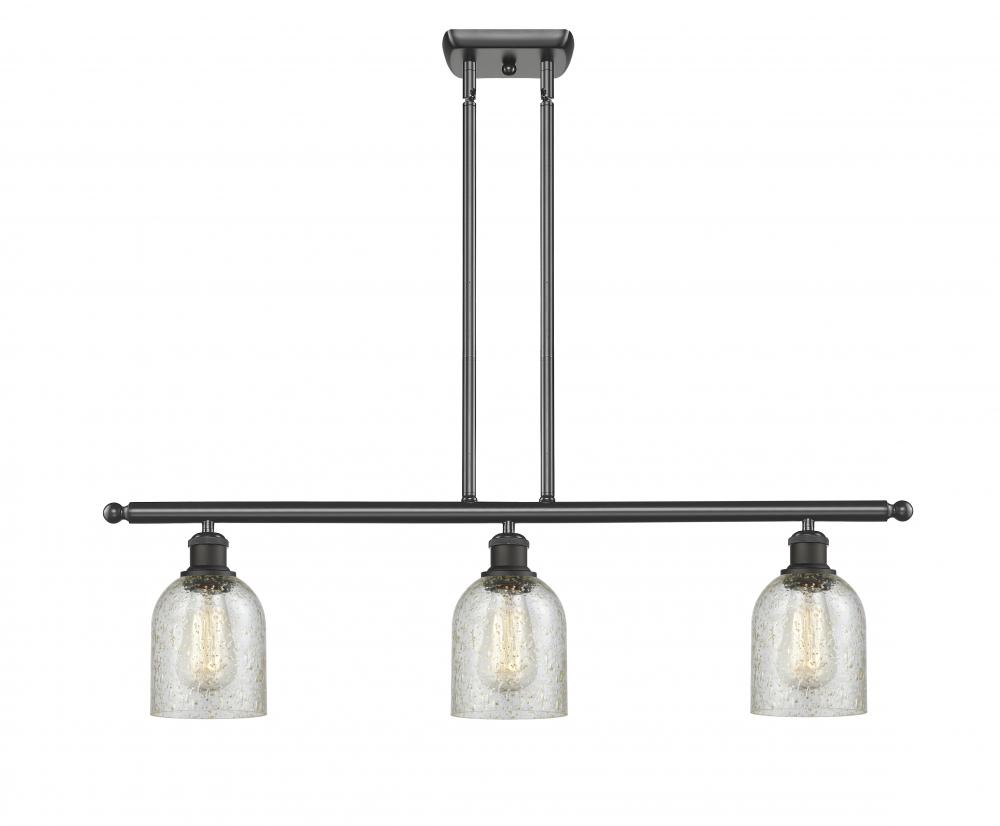 Caledonia - 3 Light - 36 inch - Oil Rubbed Bronze - Stem hung - Island Light