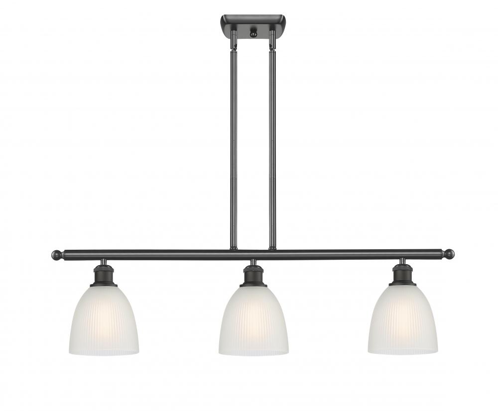 Castile - 3 Light - 36 inch - Oil Rubbed Bronze - Stem hung - Island Light