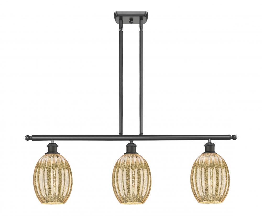 Preston Bulb - 3 Light - 36 inch - Oil Rubbed Bronze - Stem Hung - Island Light