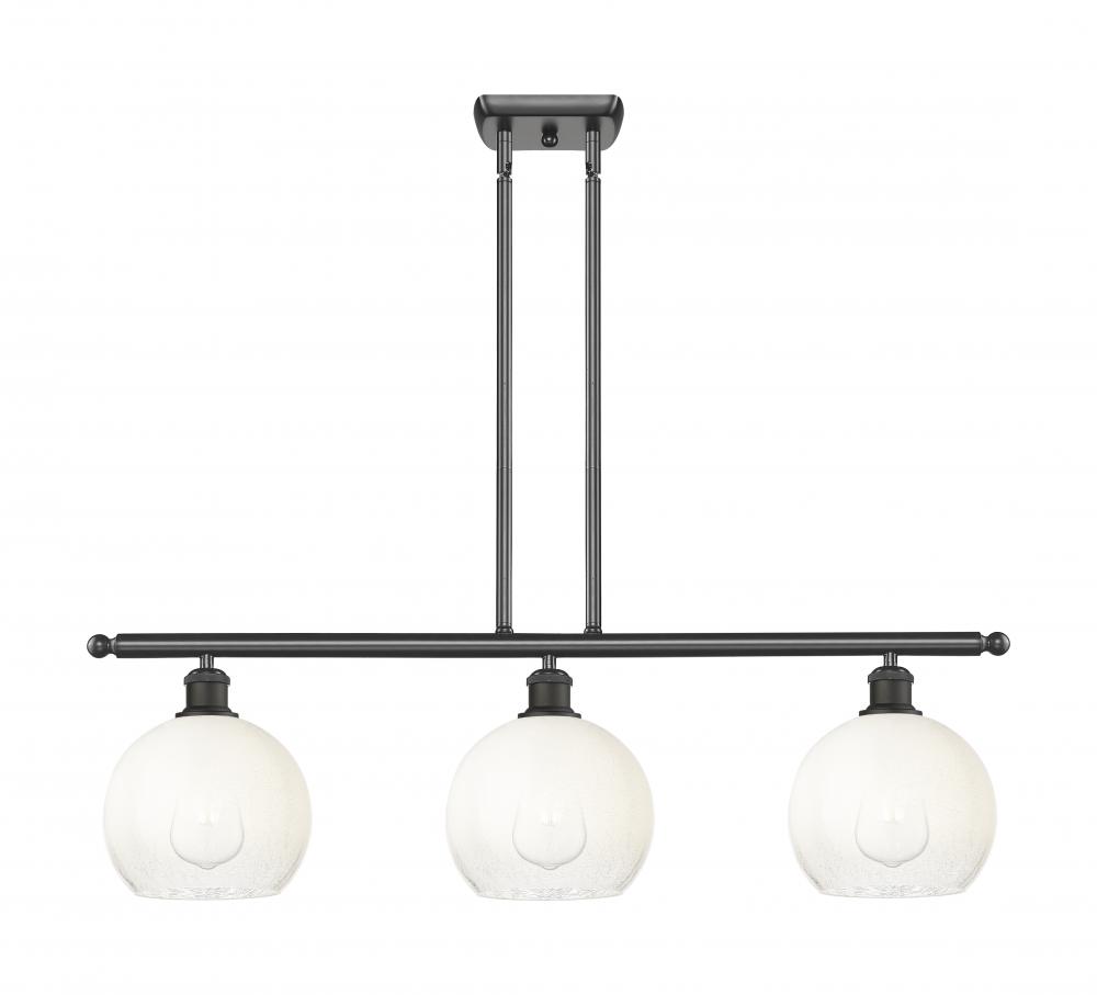 Brookhaven Globe - 3 Light - 36 inch - Oil Rubbed Bronze - Stem Hung - Island Light