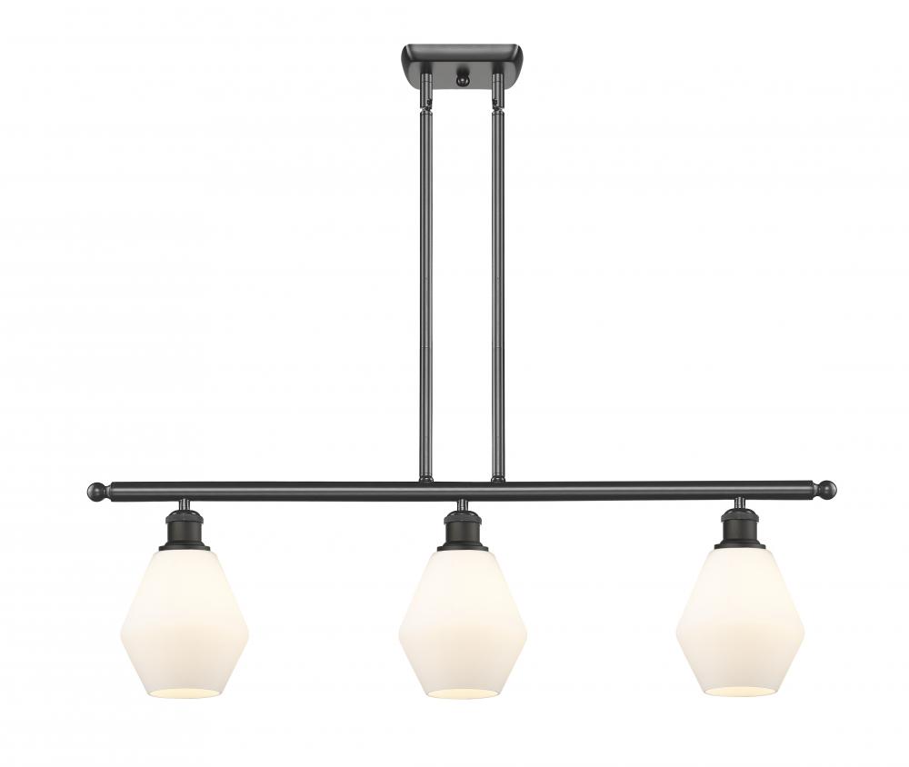 Cindyrella - 3 Light - 36 inch - Oil Rubbed Bronze - Stem hung - Island Light