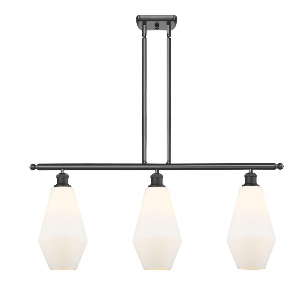 Cindyrella - 3 Light - 36 inch - Oil Rubbed Bronze - Stem hung - Island Light