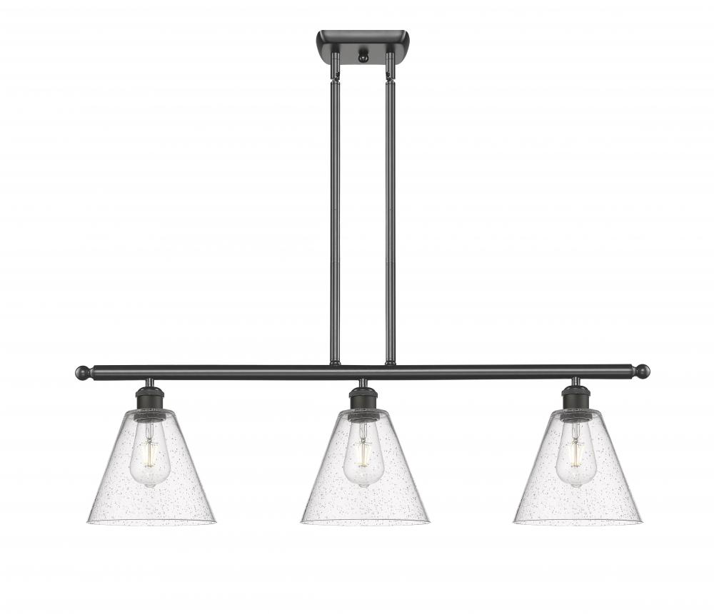 Berkshire - 3 Light - 36 inch - Oil Rubbed Bronze - Stem hung - Island Light