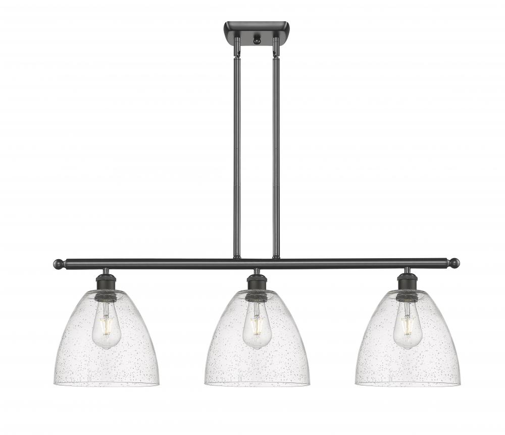 Bristol - 3 Light - 36 inch - Oil Rubbed Bronze - Stem hung - Island Light