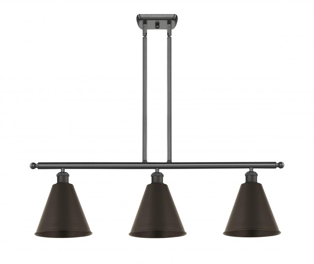 Berkshire - 3 Light - 36 inch - Oil Rubbed Bronze - Stem hung - Island Light