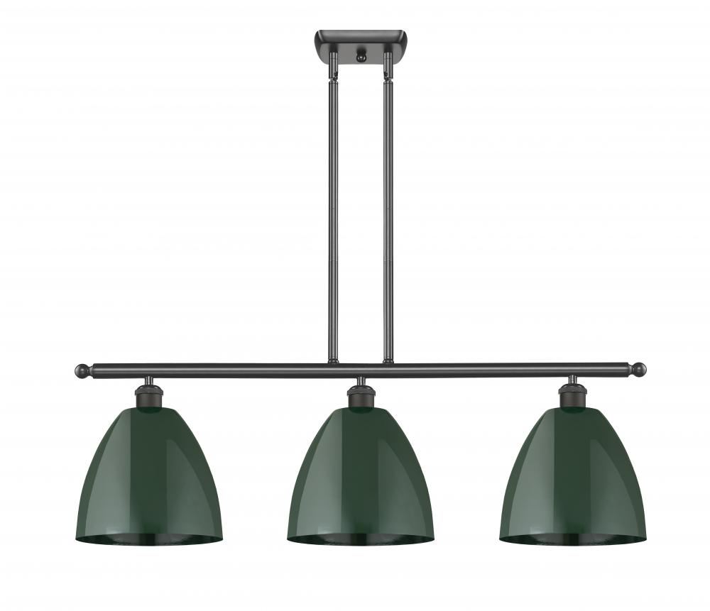 Plymouth - 3 Light - 36 inch - Oil Rubbed Bronze - Stem hung - Island Light