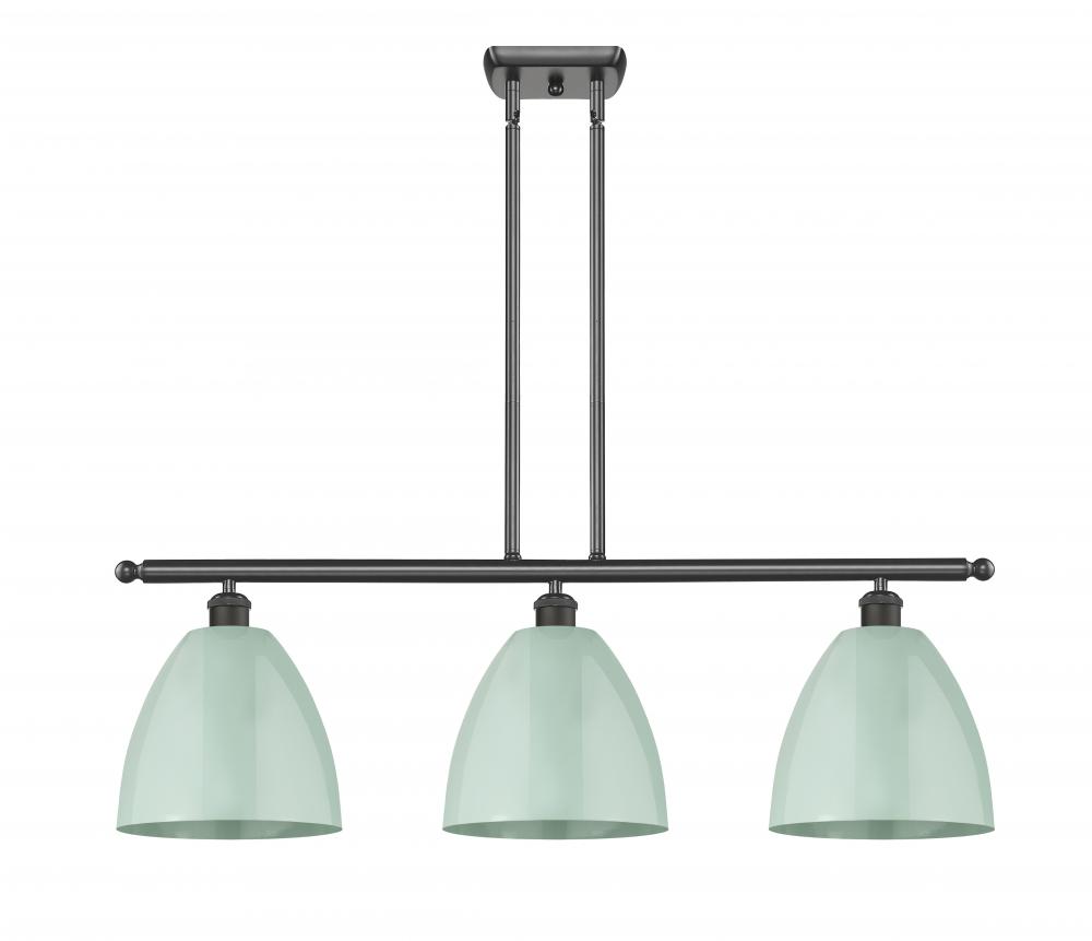 Plymouth - 3 Light - 36 inch - Oil Rubbed Bronze - Stem hung - Island Light
