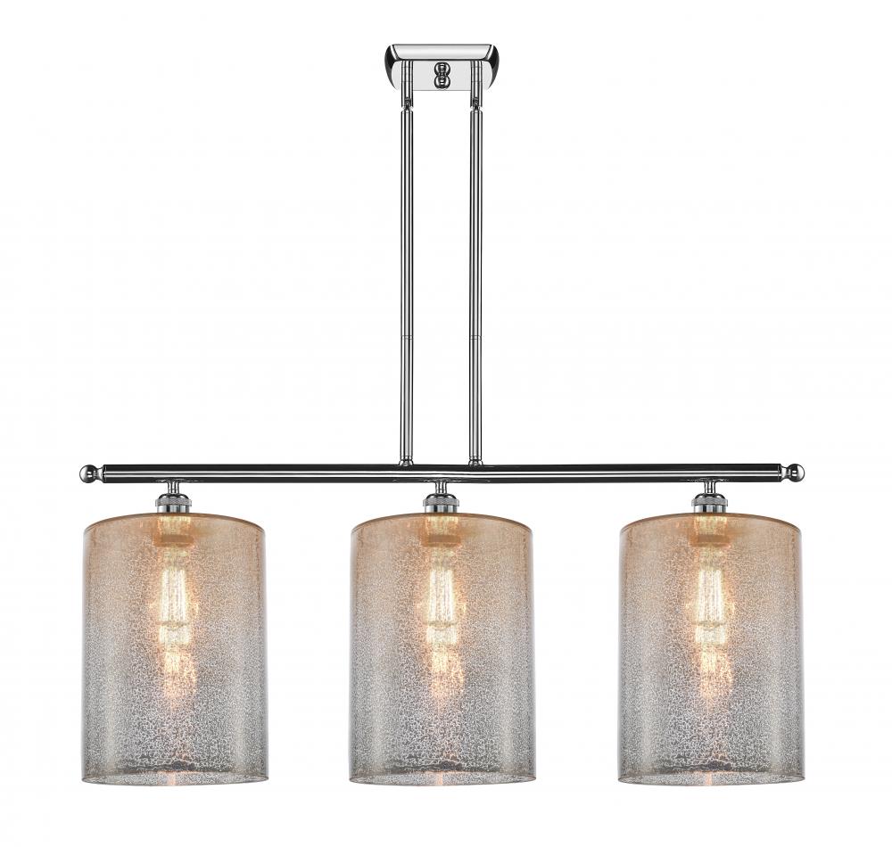 Cobbleskill - 3 Light - 36 inch - Polished Chrome - Stem hung - Island Light