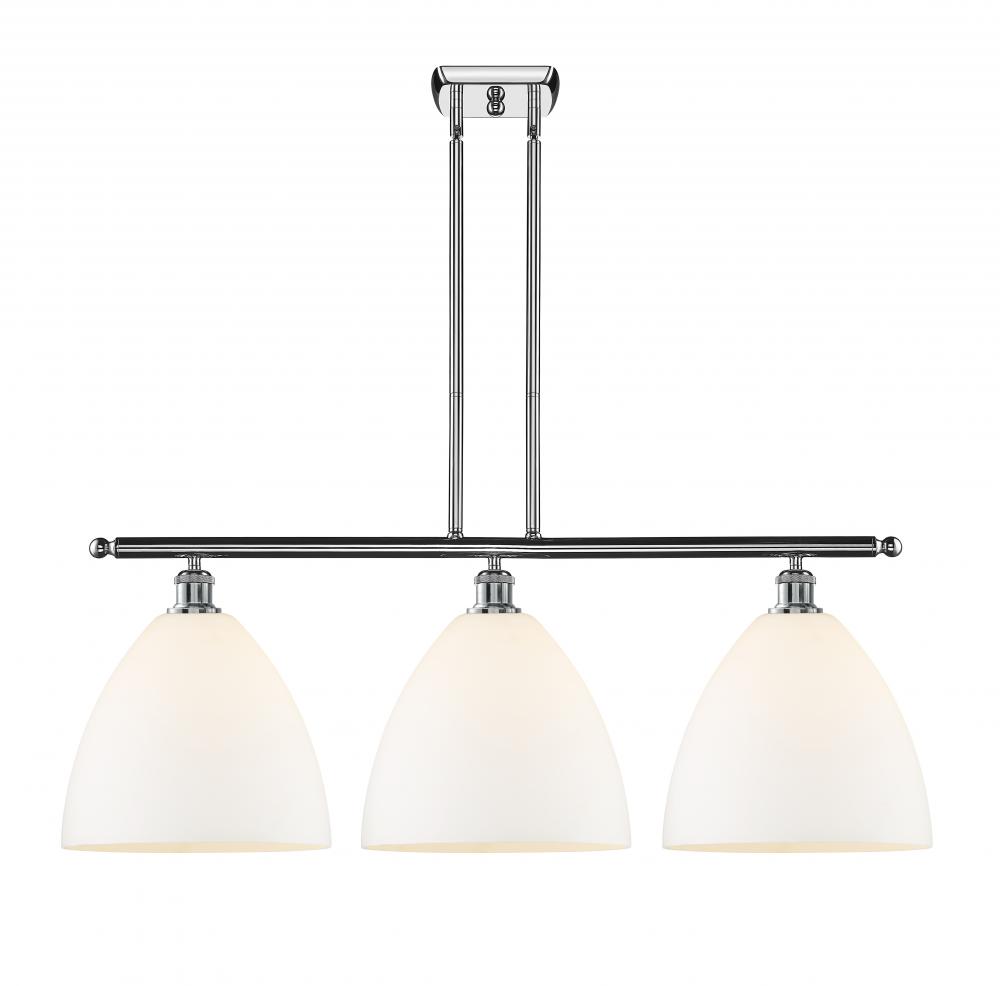 Bristol - 3 Light - 39 inch - Polished Chrome - Stem hung - Island Light