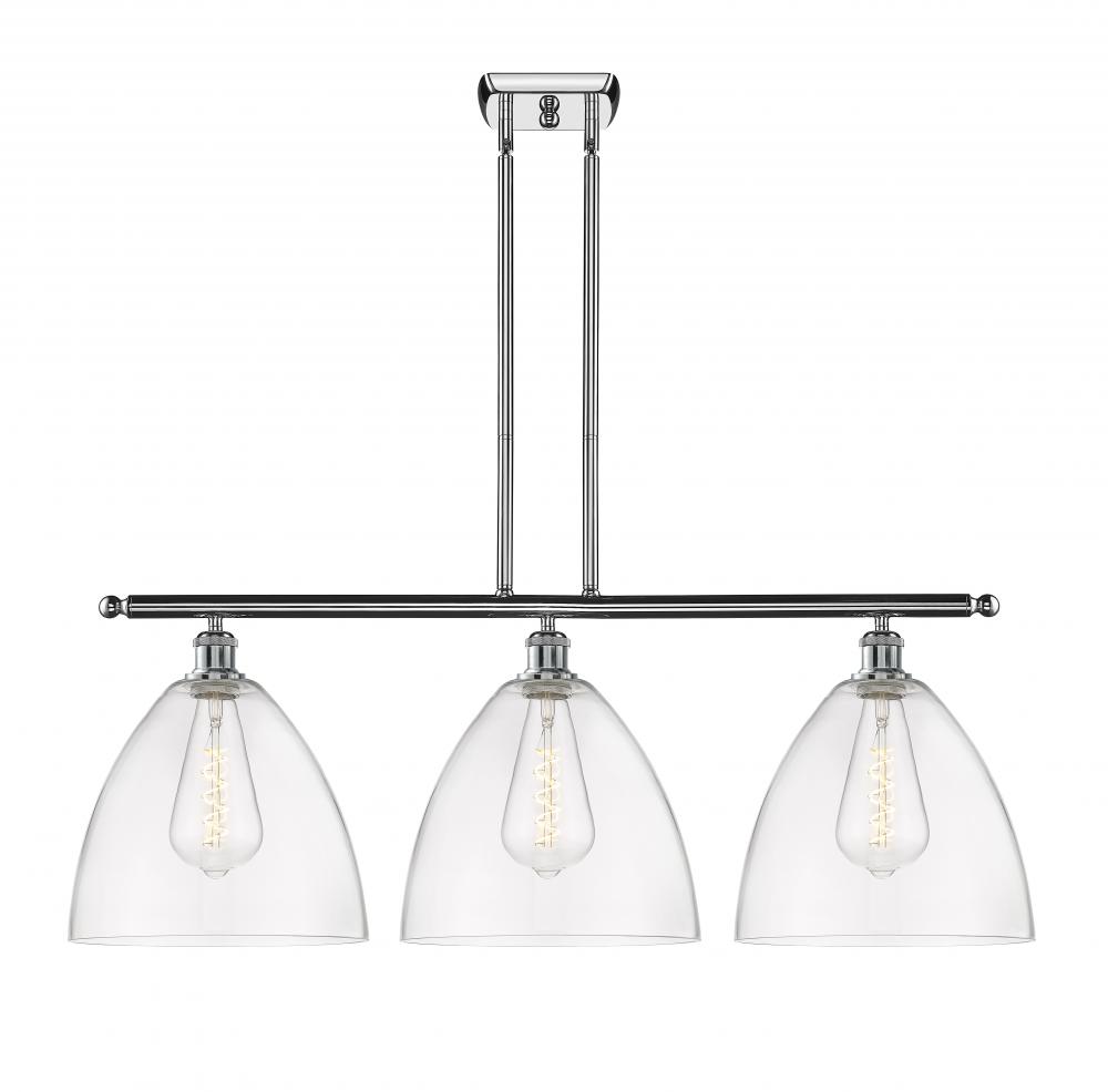 Bristol - 3 Light - 39 inch - Polished Chrome - Stem hung - Island Light