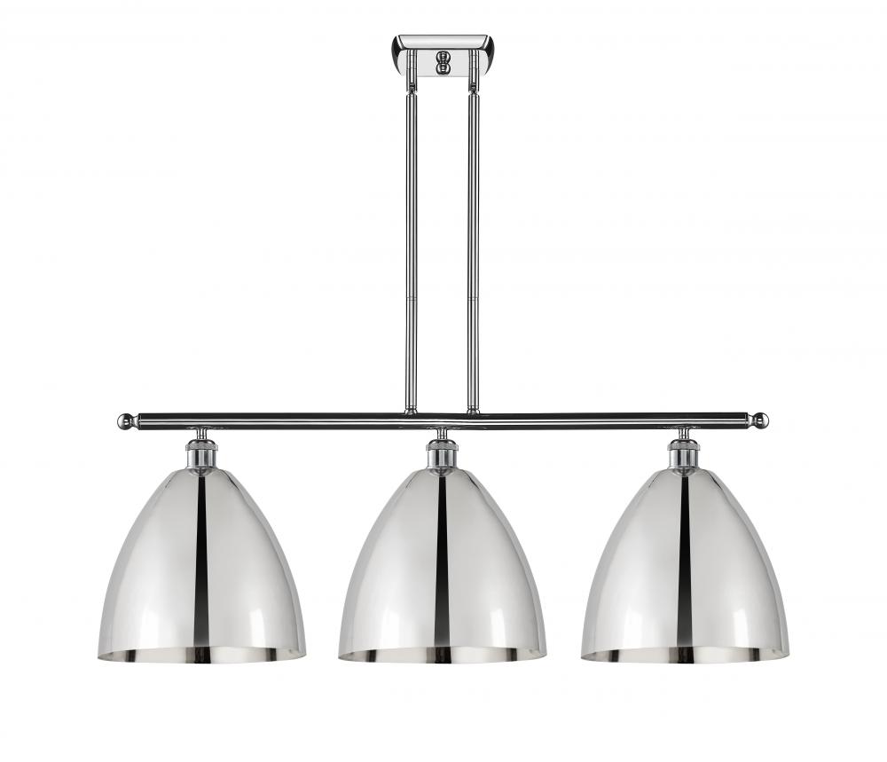 Bristol - 3 Light - 39 inch - Polished Chrome - Stem hung - Island Light