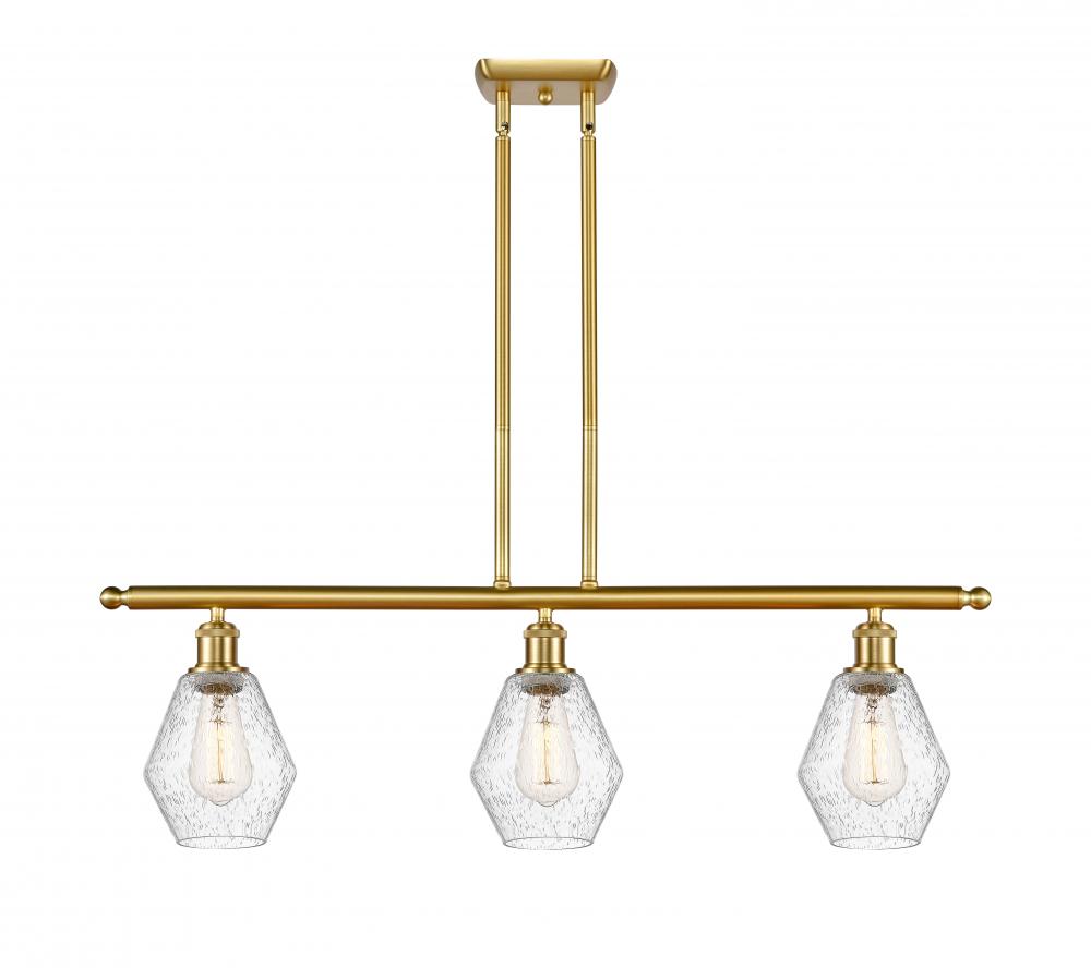 Cindyrella - 3 Light - 36 inch - Satin Gold - Stem hung - Island Light