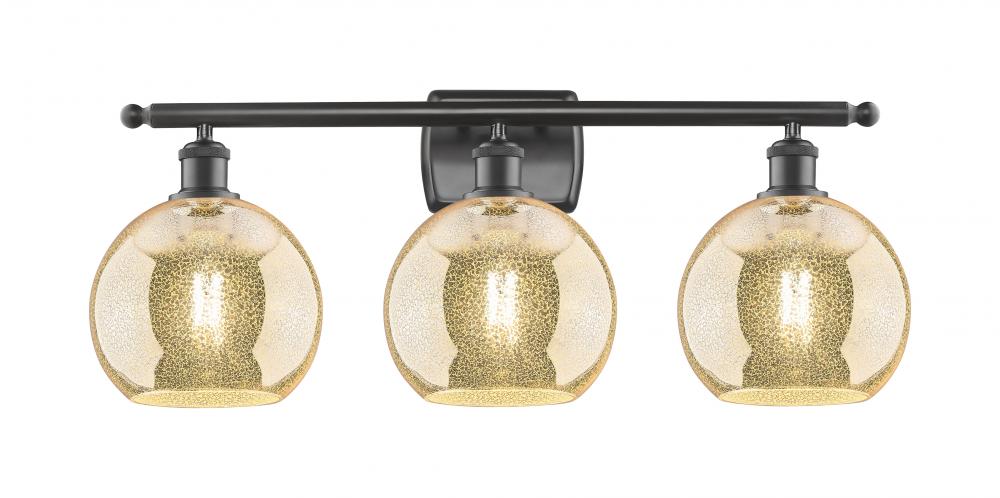 Athens - 3 Light - 28 inch - Oil Rubbed Bronze - Bath Vanity Light