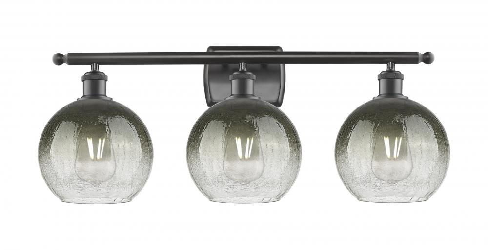 Brookhaven Globe - 3 Light - 28 inch - Oil Rubbed Bronze - Bath Vanity Light