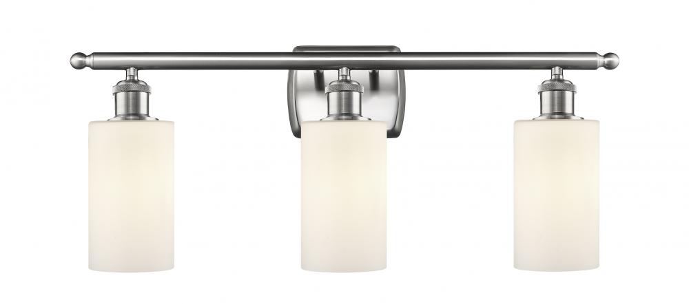 Clymer - 3 Light - 24 inch - Brushed Satin Nickel - Bath Vanity Light