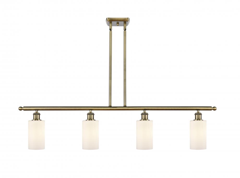 Clymer - 4 Light - 48 inch - Antique Brass - Stem hung - Island Light