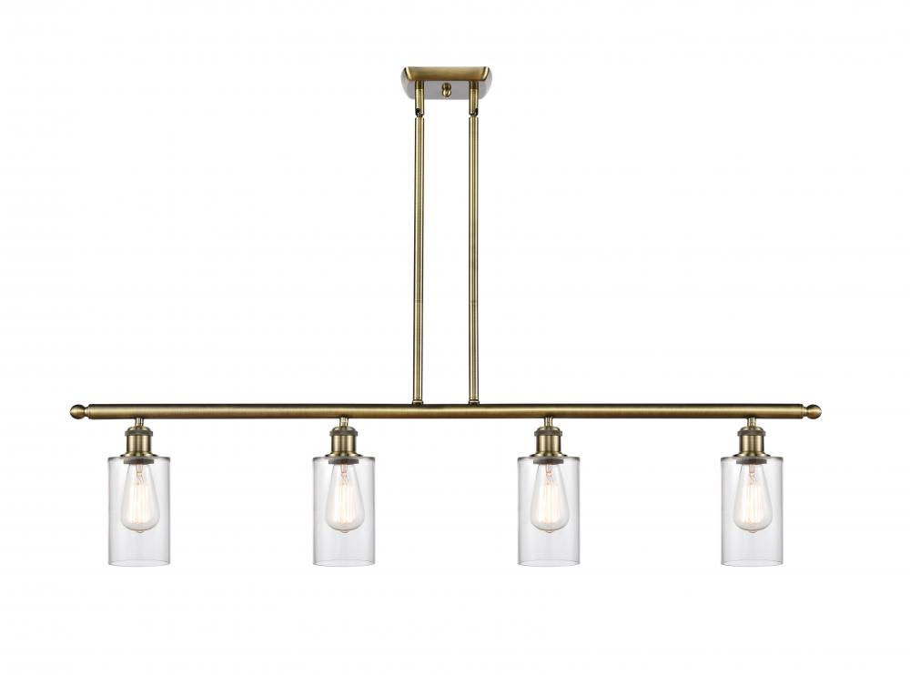 Clymer - 4 Light - 48 inch - Antique Brass - Stem hung - Island Light