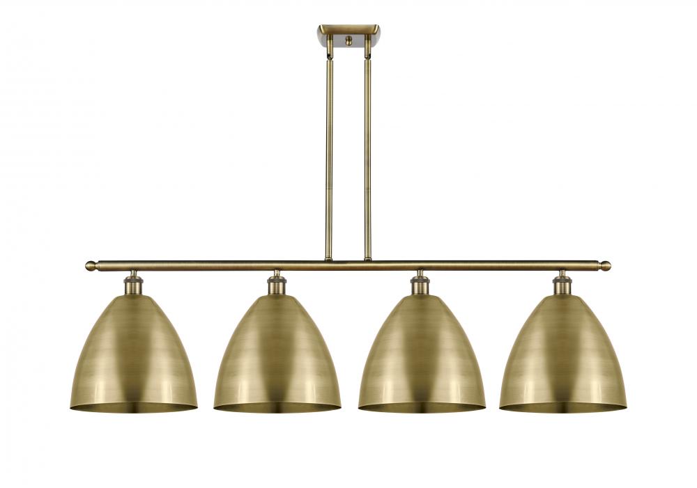 Bristol - 4 Light - 50 inch - Antique Brass - Stem hung - Island Light