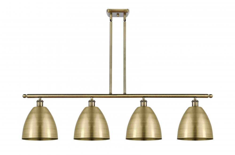 Bristol - 4 Light - 48 inch - Antique Brass - Stem hung - Island Light