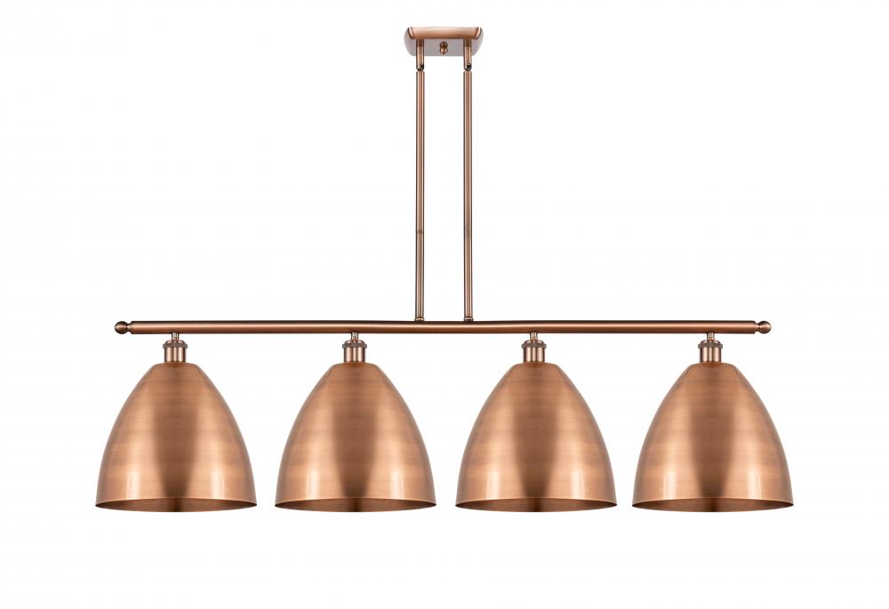 Bristol - 4 Light - 50 inch - Antique Copper - Stem hung - Island Light
