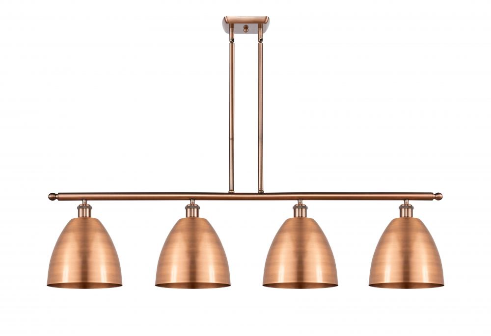 Bristol - 4 Light - 48 inch - Antique Copper - Stem hung - Island Light