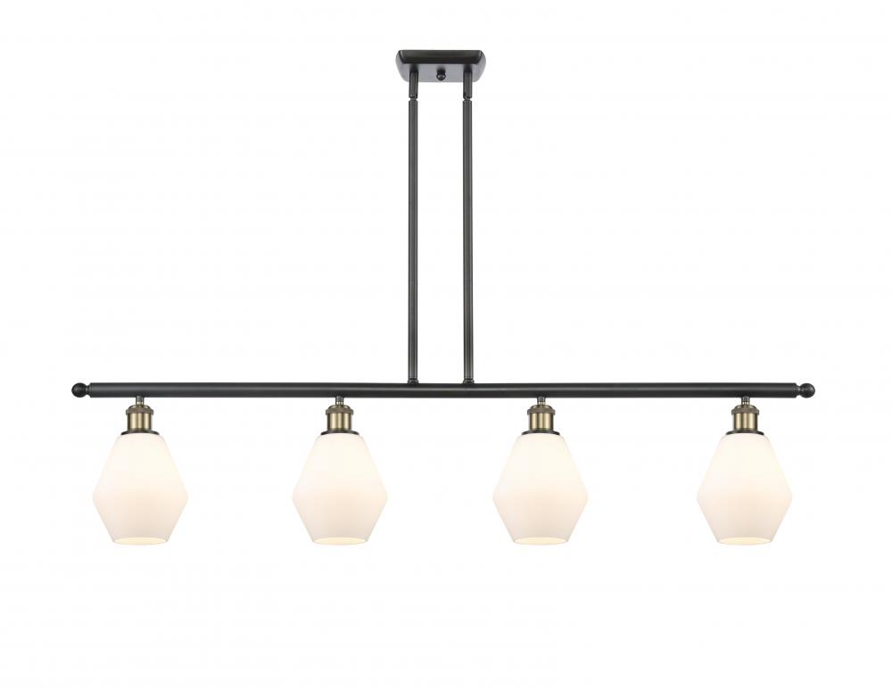 Cindyrella - 4 Light - 48 inch - Black Antique Brass - Stem hung - Island Light