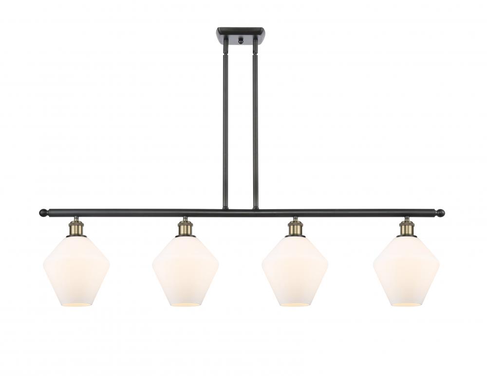 Cindyrella - 4 Light - 48 inch - Black Antique Brass - Stem hung - Island Light