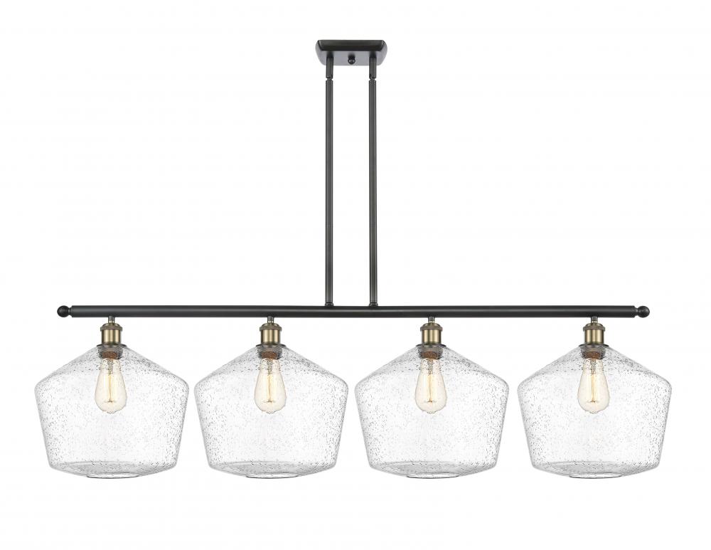 Cindyrella - 4 Light - 50 inch - Black Antique Brass - Stem hung - Island Light