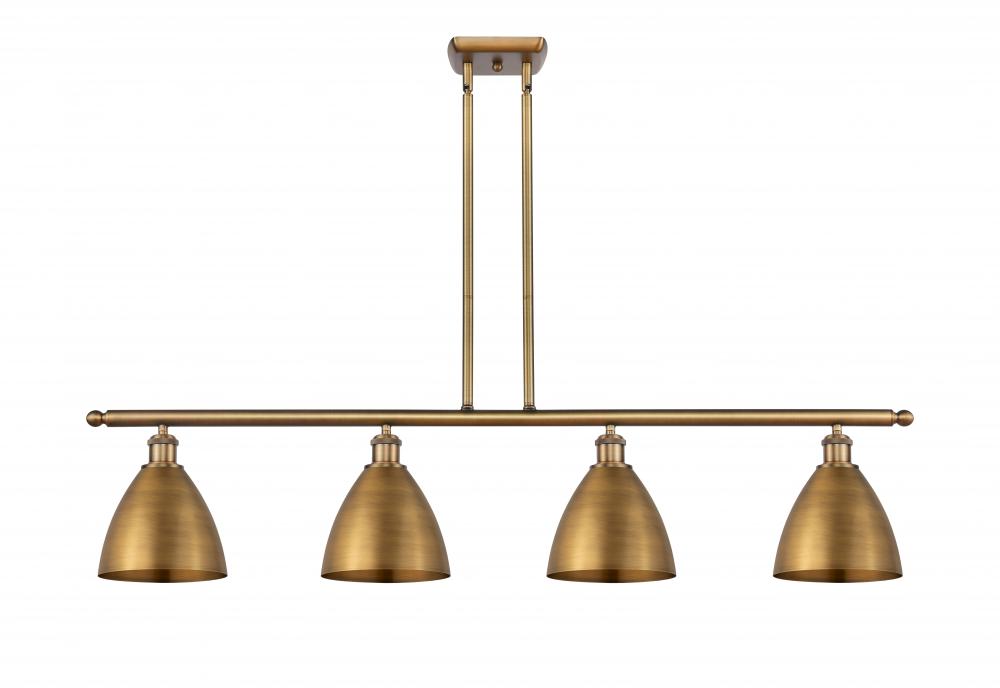 Bristol - 4 Light - 48 inch - Brushed Brass - Stem hung - Island Light