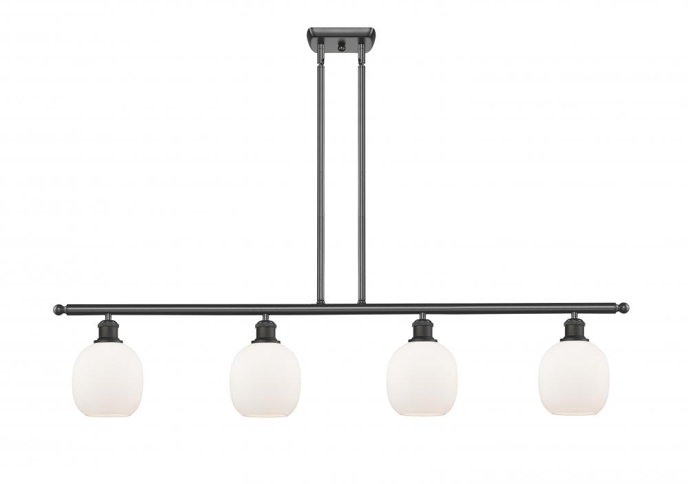 Belfast - 4 Light - 48 inch - Oil Rubbed Bronze - Stem hung - Island Light