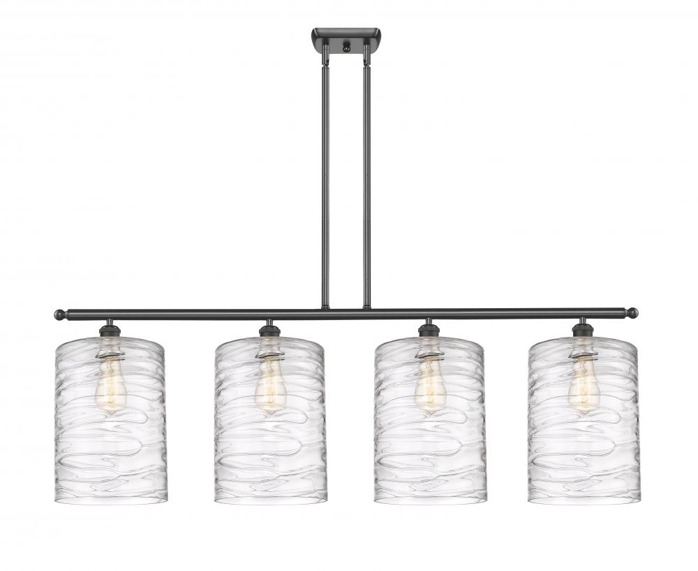 Cobbleskill - 4 Light - 48 inch - Oil Rubbed Bronze - Stem hung - Island Light