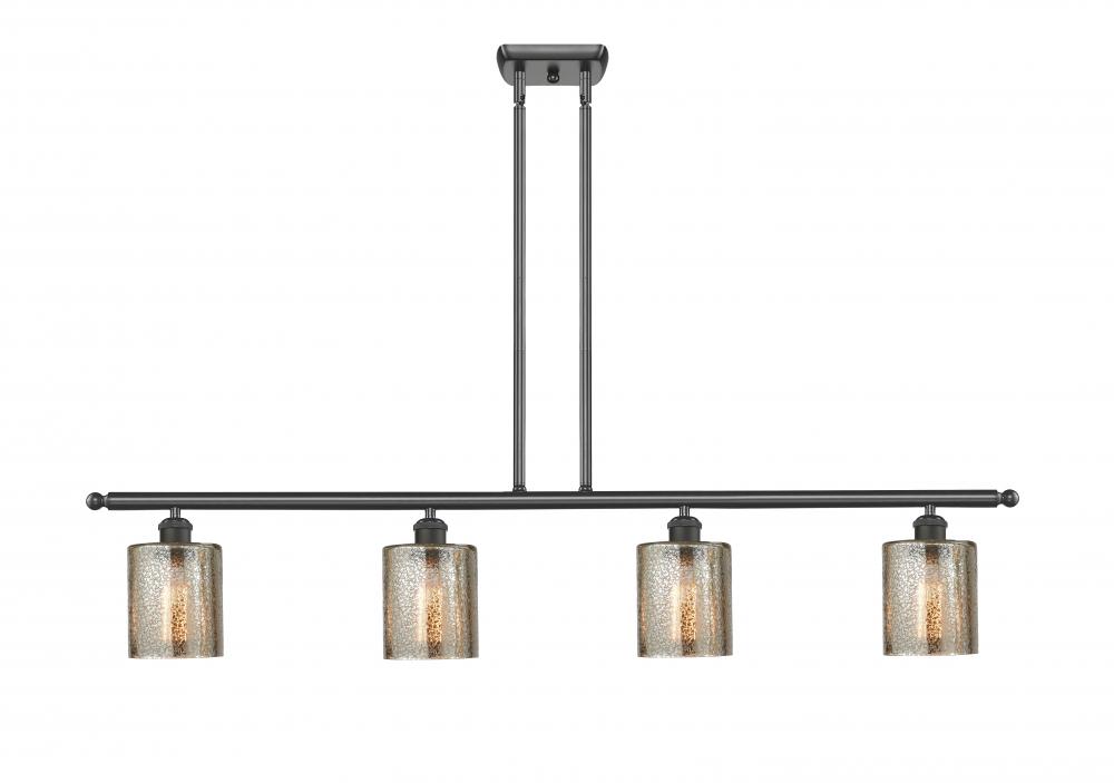Cobbleskill - 4 Light - 48 inch - Oil Rubbed Bronze - Stem hung - Island Light
