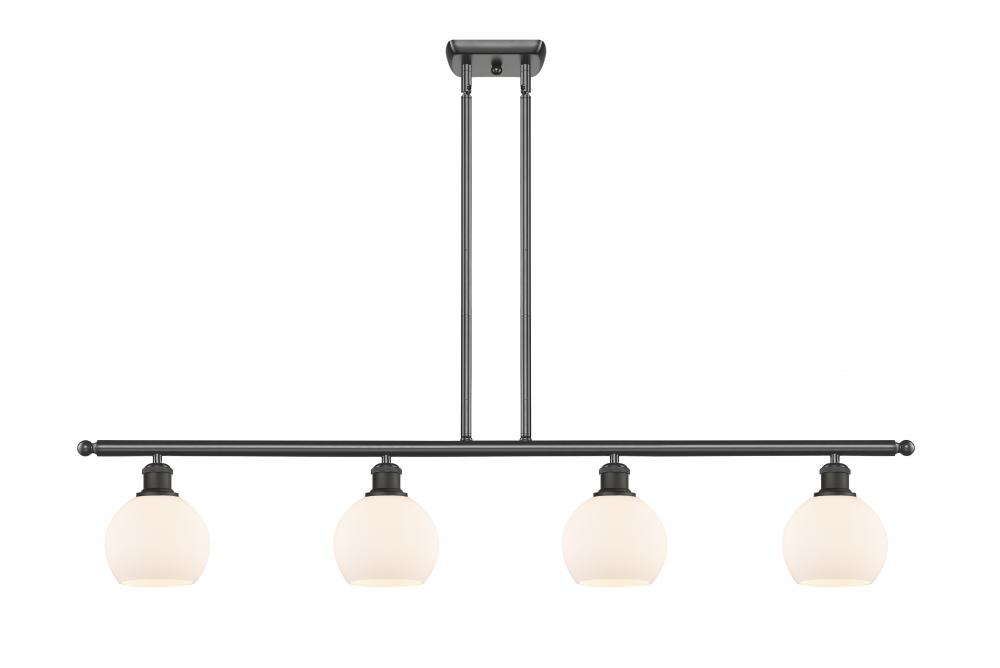 Athens - 4 Light - 48 inch - Oil Rubbed Bronze - Stem hung - Island Light