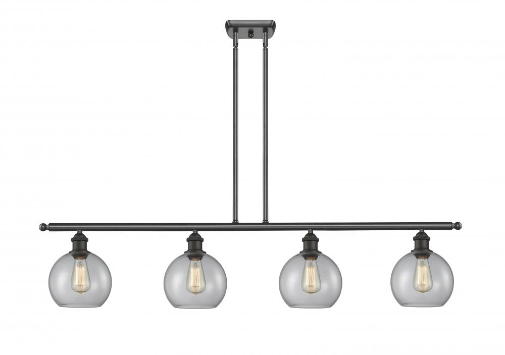 Athens - 4 Light - 50 inch - Oil Rubbed Bronze - Stem Hung - Island Light