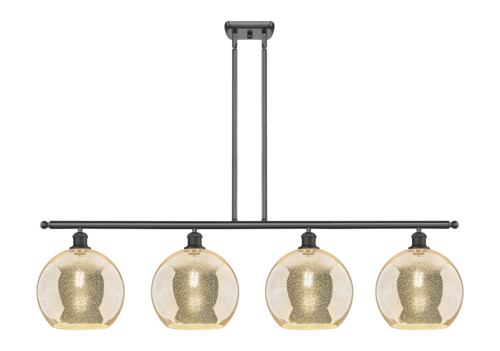 Athens - 4 Light - 48 inch - Oil Rubbed Bronze - Stem Hung - Island Light