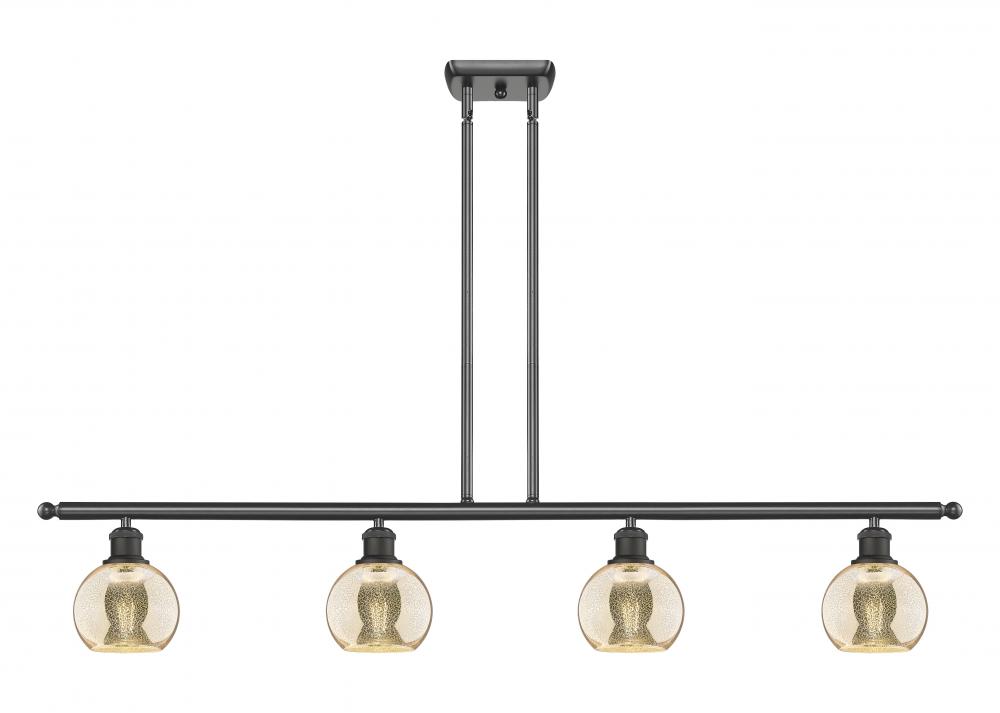 Athens - 4 Light - 48 inch - Oil Rubbed Bronze - Stem hung - Island Light