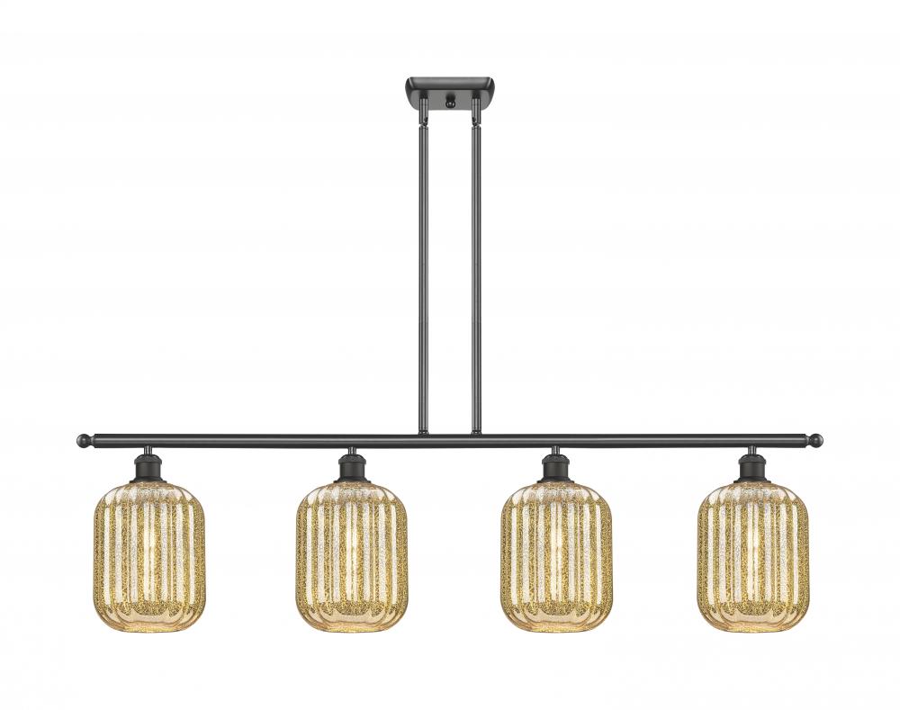 Preston Cylinder - 4 Light - 48 inch - Oil Rubbed Bronze - Stem Hung - Island Light