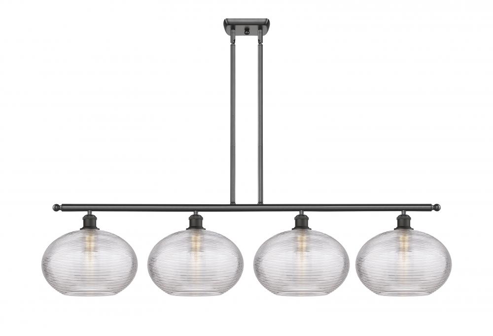 Ithaca - 4 Light - 50 inch - Oil Rubbed Bronze - Stem hung - Island Light