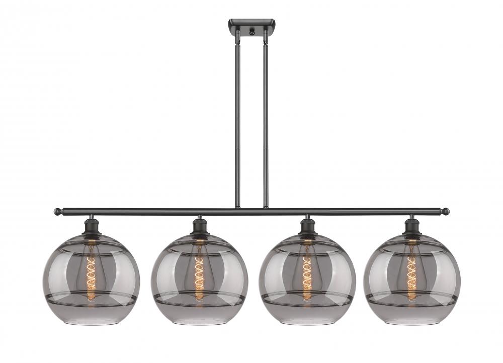 Rochester - 4 Light - 50 inch - Oil Rubbed Bronze - Stem hung - Island Light