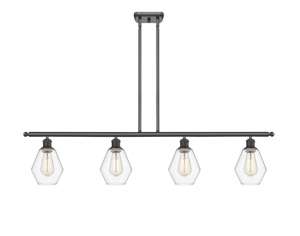 Cindyrella - 4 Light - 48 inch - Oil Rubbed Bronze - Stem hung - Island Light