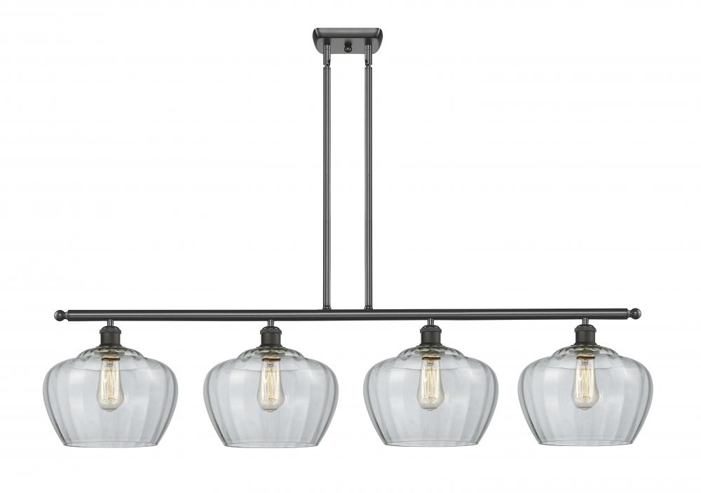 Fenton - 4 Light - 49 inch - Oil Rubbed Bronze - Stem hung - Island Light