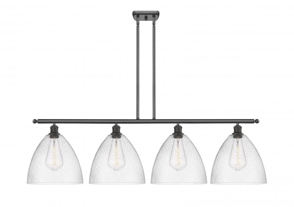 Bristol - 4 Light - 50 inch - Oil Rubbed Bronze - Stem hung - Island Light