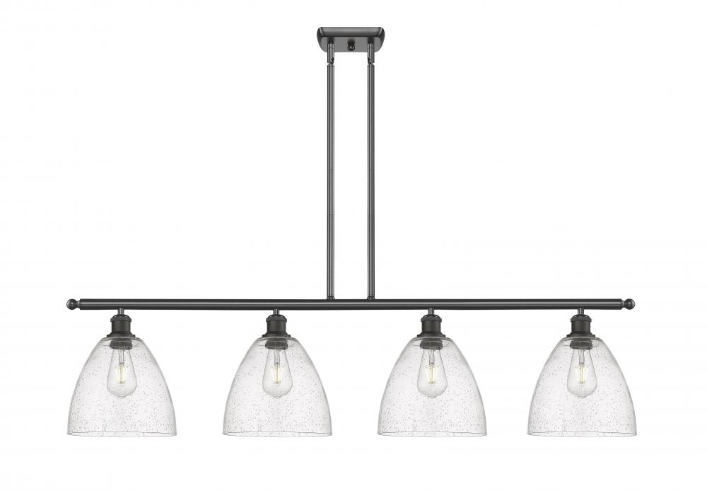 Bristol - 4 Light - 48 inch - Oil Rubbed Bronze - Stem hung - Island Light