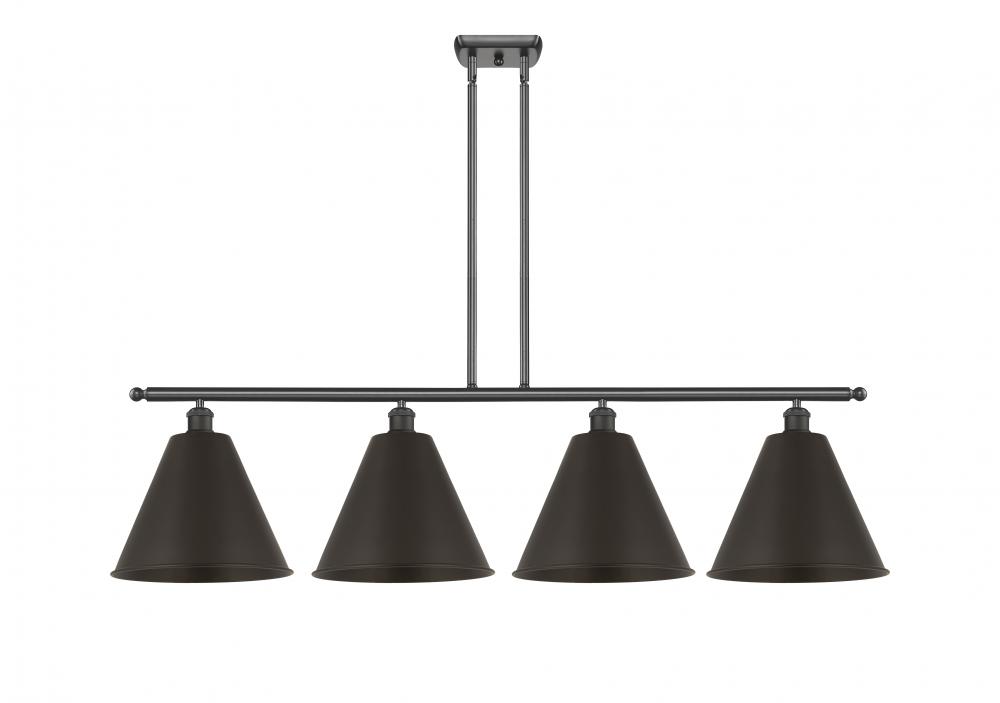 Berkshire - 4 Light - 50 inch - Oil Rubbed Bronze - Stem hung - Island Light
